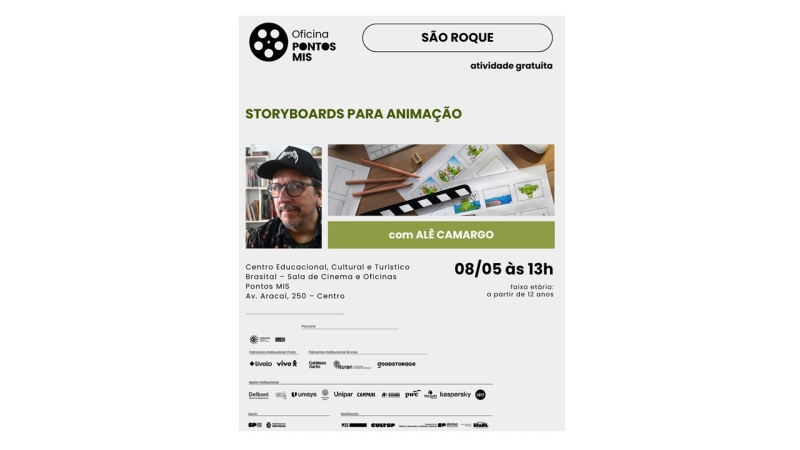 Noticia divisao-de-cultura-e-ponto-mis-realizam-oficina-de-storyboard-para-animacao
