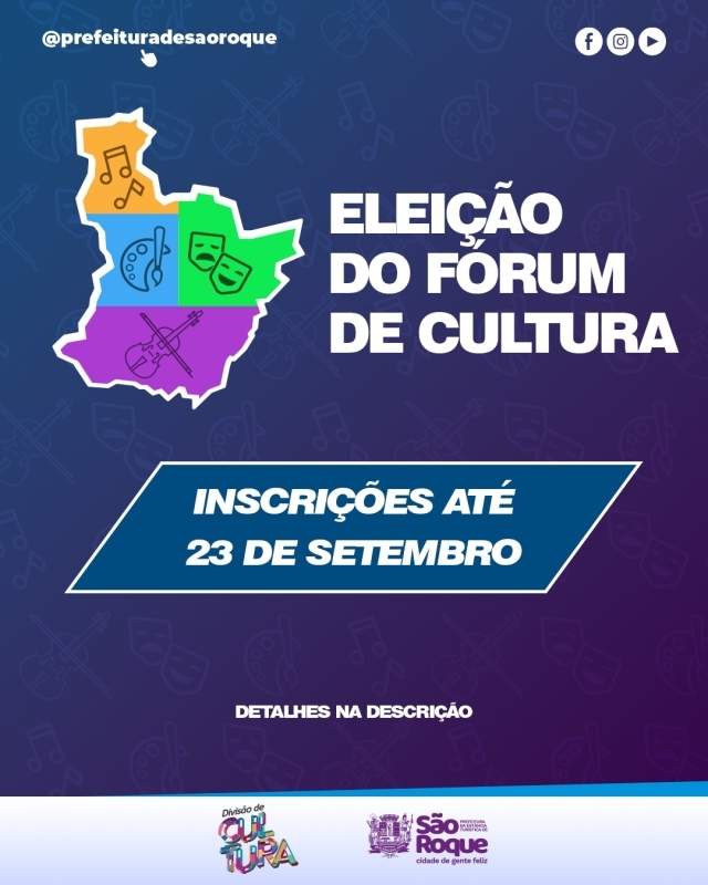 Noticia estao-abertas-as-inscricoes-para-eleicao-do-forum-permanente-de-cultura